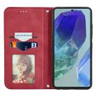 For Samsung Galaxy A16 Retro Skin Feel Magnetic Leather Phone Case(Red) - 3