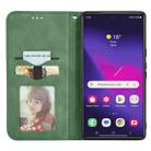 For Samsung Galaxy S25 Ultra 5G Retro Skin Feel Magnetic Leather Phone Case(Green) - 3