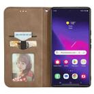 For Samsung Galaxy S25 Ultra 5G Retro Skin Feel Magnetic Leather Phone Case(Brown) - 3