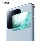 10pcs For Xiaomi 13 ENKAY Hat-Prince 9H Rear Camera Lens Tempered Glass Film - 1