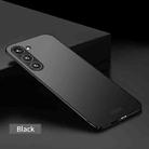 For Samsung Galaxy S24 FE 5G MOFI Frosted PC Ultra-thin Hard Phone Case(Black) - 2