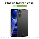 For Samsung Galaxy S24 FE 5G MOFI Frosted PC Ultra-thin Hard Phone Case(Black) - 3