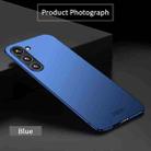 For Samsung Galaxy S24 FE 5G MOFI Frosted PC Ultra-thin Hard Phone Case(Blue) - 2