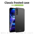 For Samsung Galaxy S25+ 5G MOFI Frosted PC Ultra-thin Hard Phone Case(Blue) - 3