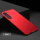 For Samsung Galaxy S25+ 5G MOFI Frosted PC Ultra-thin Hard Phone Case(Red) - 2