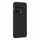 For OnePlus 11 PINWUYO Sense Series Liquid Silicone TPU Phone Case(Black) - 1