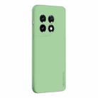 For OnePlus 11 PINWUYO Sense Series Liquid Silicone TPU Phone Case(Green) - 1