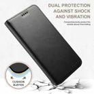 For Samsung Galaxy S25 5G Suteni Calf Texture Horizontal Flip Leather Phone Case(Black) - 2