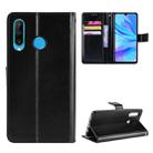 Retro Crazy Horse Texture Horizontal Flip Leather Case for Huawei Maimang 8, with Holder & Card Slots & Photo Frame(Black) - 9