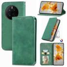 For Huawei Mate 50 Retro Skin Feel Magnetic Flip Leather Phone Case(Green) - 1