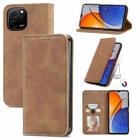 For Huawei Nova Y61 Retro Skin Feel Magnetic Flip Leather Phone Case(Brown) - 1