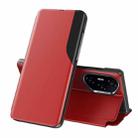 For Honor 300 Pro Attraction Flip Holder Leather Phone Case(Red) - 1