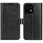 For Motolora Moto X40 R64 Texture Horizontal Flip Leather Phone Case(Black) - 1