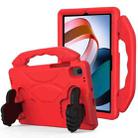 For Xiaomi Redmi Pad 10.6 2022 Thumb Bracket EVA Shockproof Tablet Case(Red) - 1