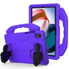 For Xiaomi Redmi Pad 10.6 2022 Thumb Bracket EVA Shockproof Tablet Case(Purple) - 1