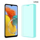 For Samsung Galaxy M14 5pcs ENKAY Hat-Prince 0.26mm 9H 2.5D High Aluminum-silicon Tempered Glass Film - 1