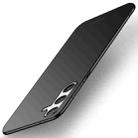 For Samsung Galaxy A14 4G / 5G MOFI Frosted PC Ultra-thin Hard Case(Black) - 1