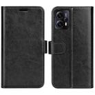 For Motorola Moto G13 R64 Texture Horizontal Flip Leather Phone Case(Black) - 1