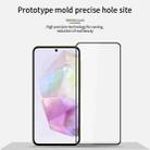 For Samsung Galaxy A36 / A56 MOFI 9H 3D Explosion-proof Curved Screen Tempered Glass Film(Black) - 2