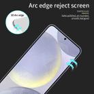 For Samsung Galaxy S25 5G MOFI 9H 3D Explosion-proof Curved Screen Tempered Glass Film(Black) - 3