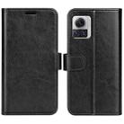 For Motorola Moto X30 Pro R64 Texture Horizontal Flip Leather Phone Case(Black) - 1