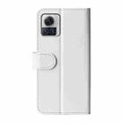 For Motorola Moto X30 Pro R64 Texture Horizontal Flip Leather Phone Case(White) - 3