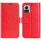 For Motorola Moto X30 Pro R64 Texture Horizontal Flip Leather Phone Case(Red) - 1