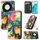 For Honor X40 CaseNeo Colorful Magnetic RFID Anti-theft Leather Phone Case(Color) - 1