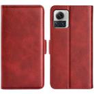 For Motorola Moto X30 Pro Dual-side Magnetic Buckle Horizontal Flip Leather Phone Case(Red) - 1