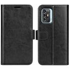 For ZTE Blade A72 5G R64 Texture Horizontal Flip Leather Phone Case(Black) - 1