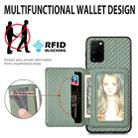 For Samsung Galaxy S20 Ultra Carbon Fiber Magnetic Card Wallet Bag Phone Case(Black) - 4