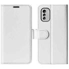 For Nokia G60 R64 Texture Horizontal Flip Leather Phone Case(White) - 1