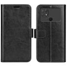 For Xiaomi Poco C40 R64 Texture Horizontal Flip Leather Phone Case(Black) - 1