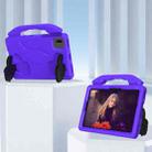 For  Lenovo Tab M11 /Xiaoxin Pad 11 2024 Thumb Bracket EVA Shockproof Tablet Case(Purple) - 3
