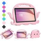 For Lenovo Tab M9 2023 Octopus Style EVA Hybrid PC Shockproof Tablet Case with Strap(Pink) - 1