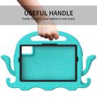 For Lenovo Tab M11 /Xiaoxin Pad 11 2024 Octopus Style EVA Hybrid PC Shockproof Tablet Case with Strap(Glacial Green) - 3