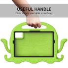 For Lenovo Tab M11 /Xiaoxin Pad 11 2024 Octopus Style EVA Hybrid PC Shockproof Tablet Case with Strap(Grass Green) - 3