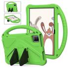 For TCL Tab 10 Gen2 10.36 2023 EVA Shockproof Tablet Case with Holder(Green) - 1