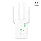 U10 1200Mbps Signal Booster WiFi Extender WiFi Antenna Dual Band 5G Wireless Signal Repeater(US Plug) - 1