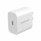 NORTHJO NOPD2000 PD 20W USB-C / Type-C Single Port Fast Wall Charger, Plug Type:US Plug(White) - 1