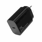 NORTHJO NOPD2501 PD 25W USB-C / Type-C Single Port Fast Charger, Plug Type:AU Plug(Black) - 1