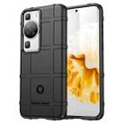 For Huawei P60 / P60 Pro Full Coverage Shockproof TPU Case(Black) - 1