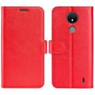 For Nokia C21 R64 Texture Horizontal Flip Leather Phone Case(Red) - 1