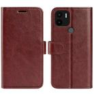 For Xiaomi Redmi A1+ R64 Texture Horizontal Flip Leather Phone Case(Brown) - 1
