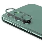 For Samsung Galaxy S23 5G / S23+ 5G ENKAY Hat-Prince Aluminium Alloy Camera Lens Protector Full Cover(Dark Green) - 1