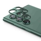For Samsung Galaxy S23 Ultra 5G  ENKAY Hat-Prince Aluminium Alloy Camera Lens Protector Full Cover(Dark Green) - 1