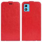 For TCL 305i R64 Texture Vertical Flip Leather Phone Case(Red) - 1