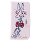 Colored Drawing Pattern Horizontal Flip Leather Case for Iphone  7Plus&8Plus,with Holder & Card Slots & Wallet(Deer) - 1