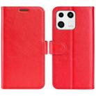For Xiaomi 13 R64 Texture Horizontal Flip Leather Phone Case(Red) - 1