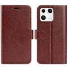 For Xiaomi 13 R64 Texture Horizontal Flip Leather Phone Case(Brown) - 1